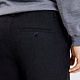 Plain Broek Plain 40156 THEOPL 838 BLACK MELANGE