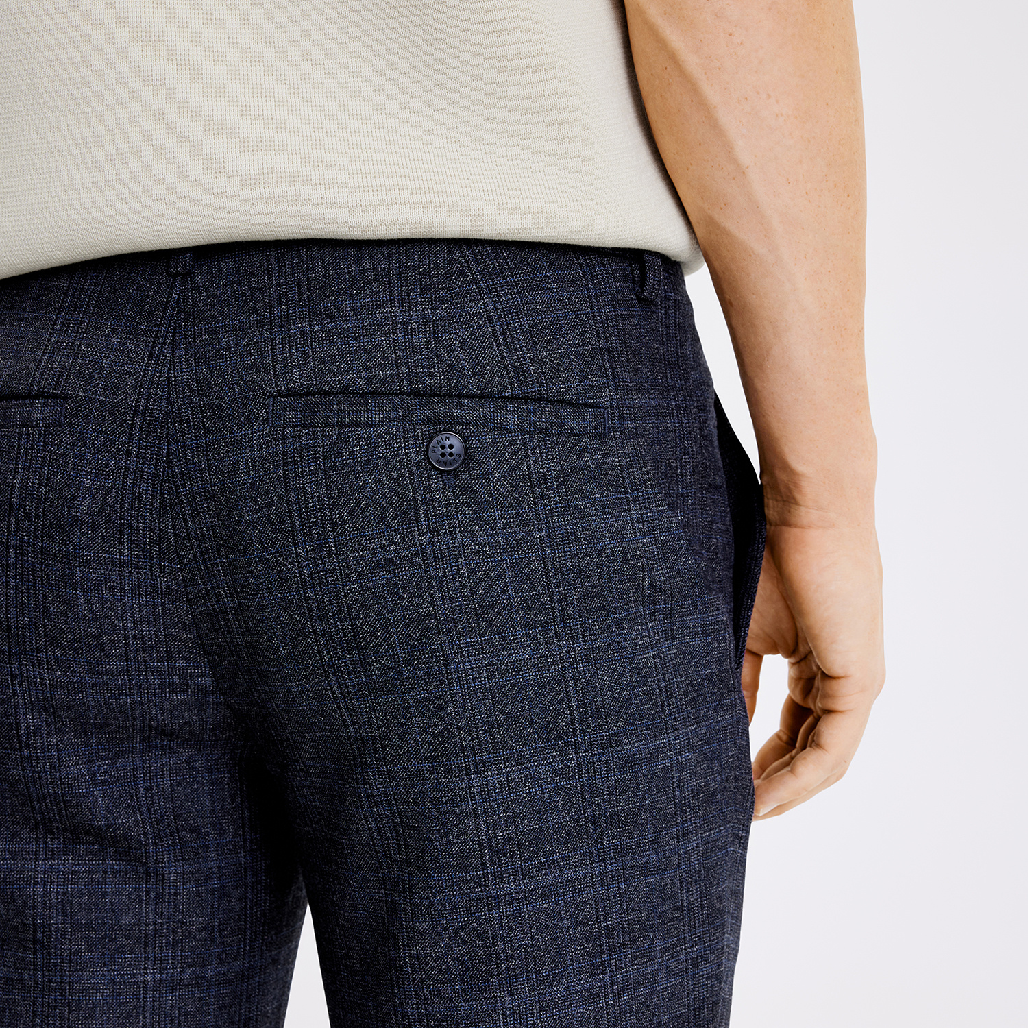 Plain Broek Plain 40168 JOSHPL 083 SKYFALL CHECK
