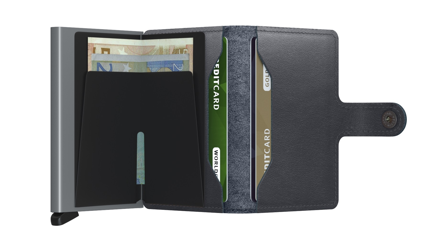 Secrid Portefeuille Secrid Miniwallet Original Grey