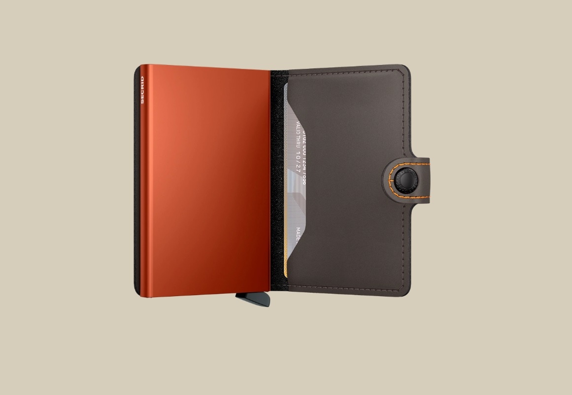 Secrid Portefeuille Secrid Miniwallet Matte Truffle