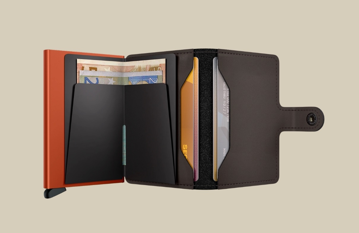 Secrid Portefeuille Secrid Miniwallet Matte Truffle