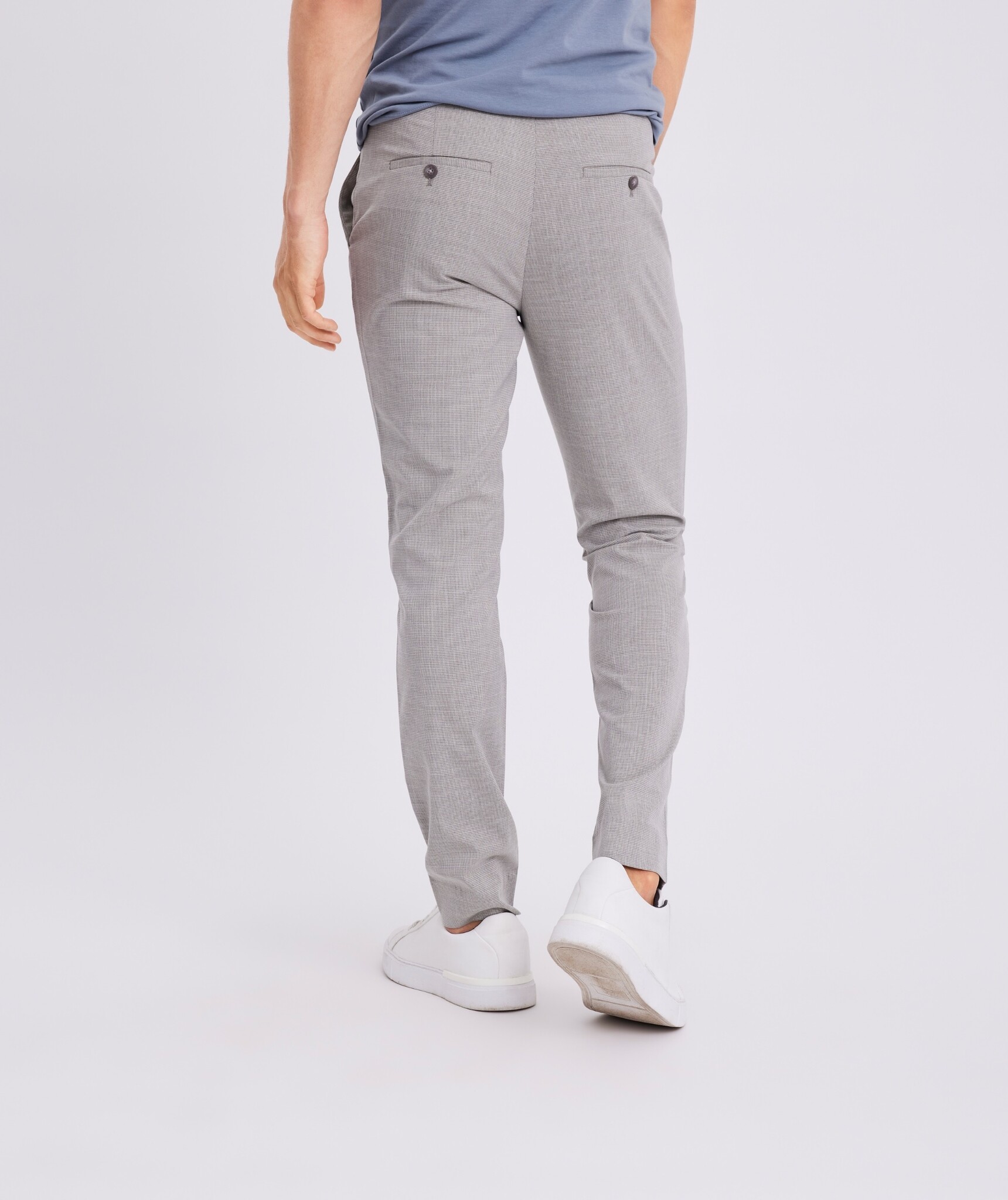 Plain Broek Plain 40300 JOSHPL 570 LIGHT ARMY MINI GRID