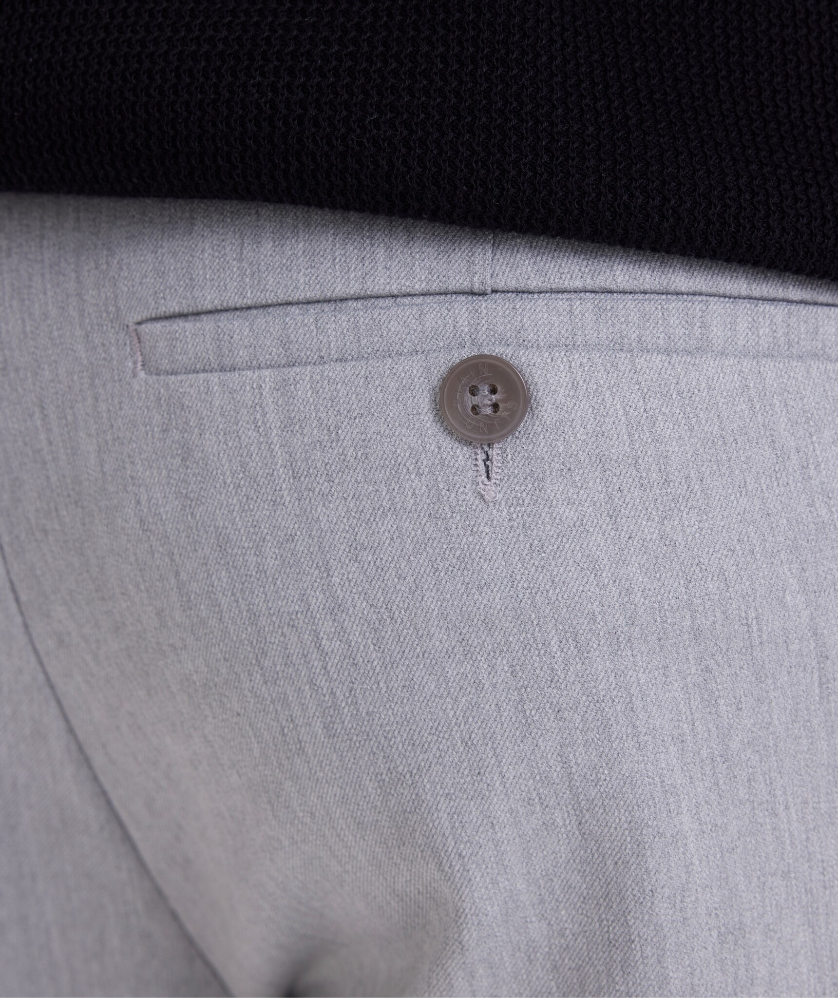Plain Broek Plain 40438 JOSHPL 805 LIGHT GREY MELANGE