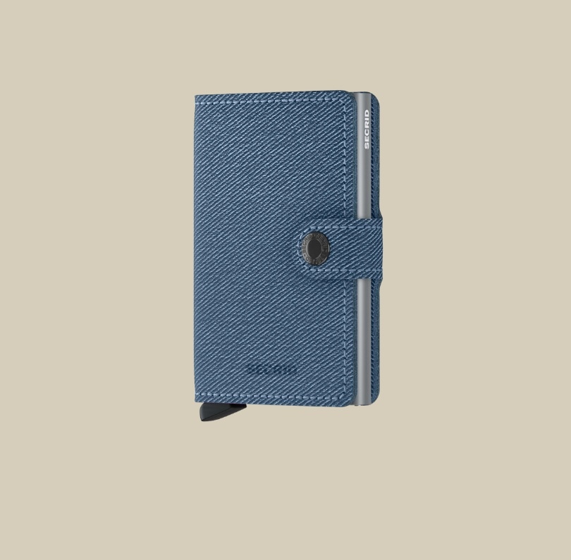 Secrid Portefeuille Secrid Miniwallet Twist Jeans Blue