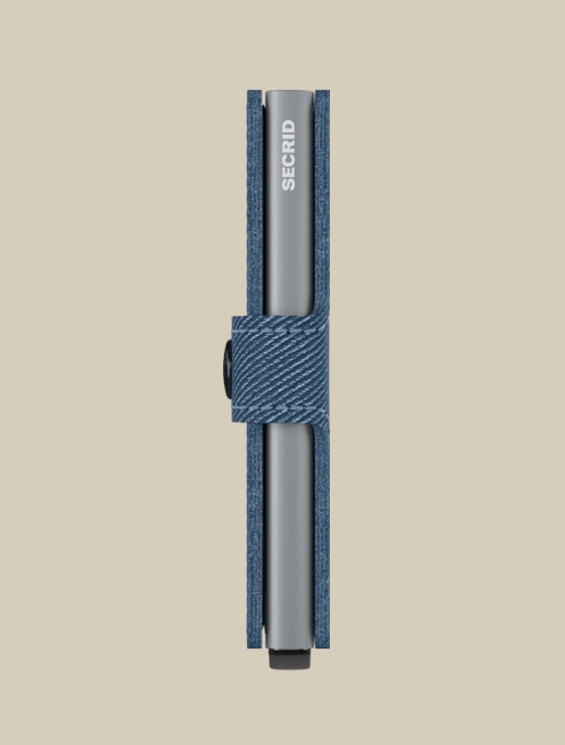 Secrid Portefeuille Secrid Miniwallet Twist Jeans Blue
