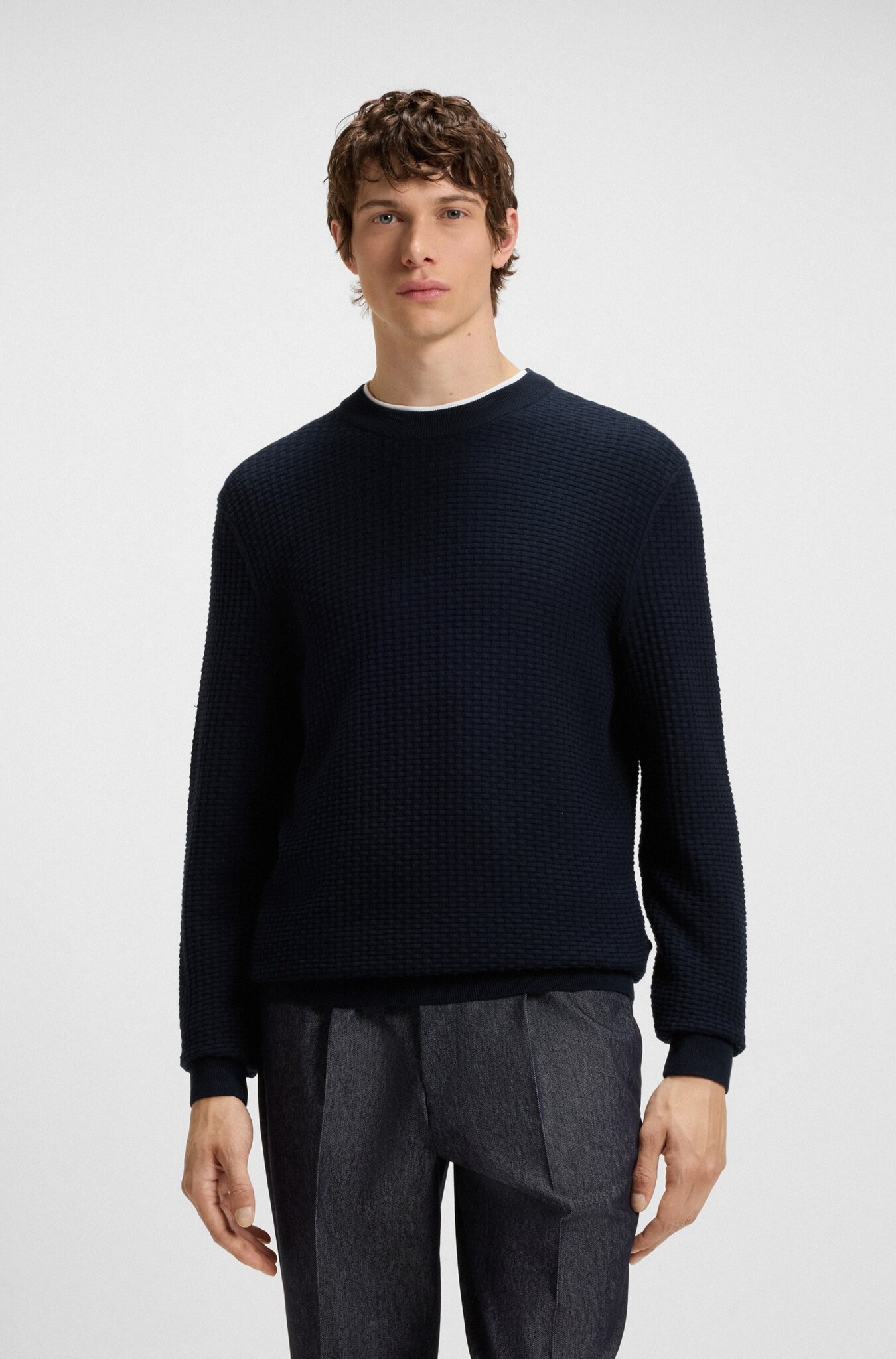 Hugo Boss Knitwear Hugo Boss 50545283-404