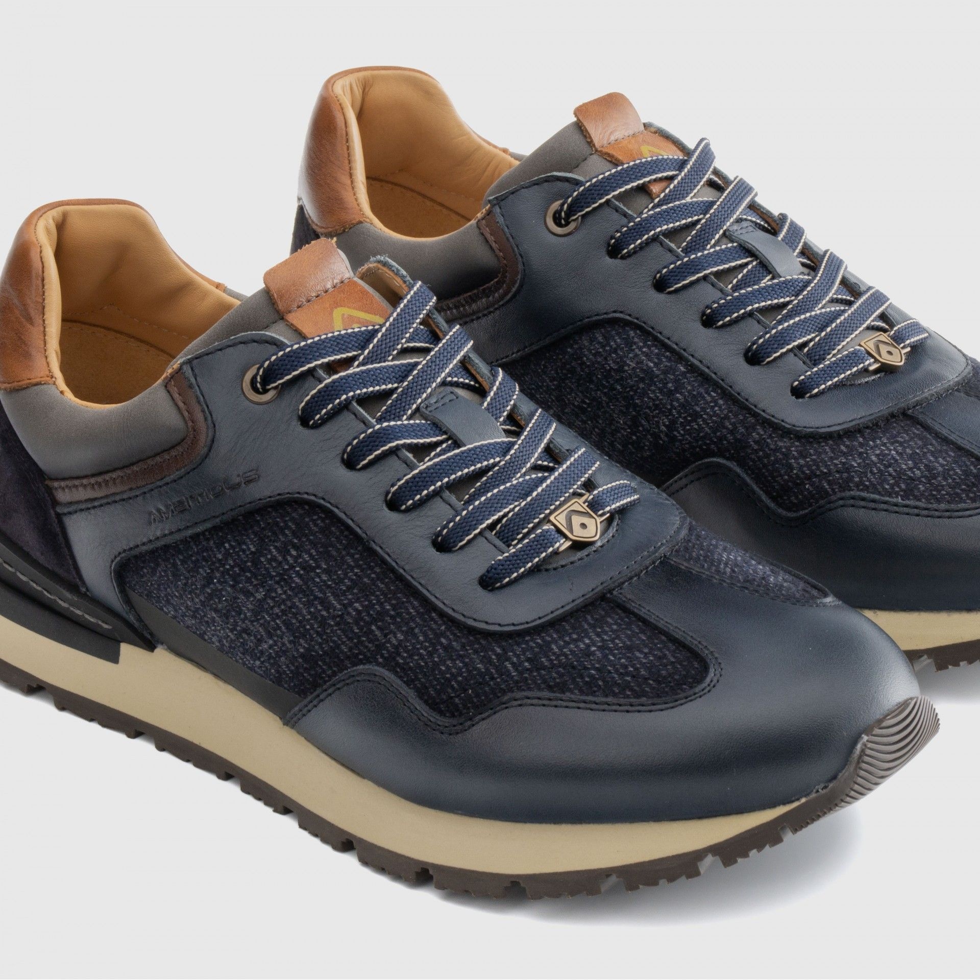 Ambitious Schoenen Ambitious 13868T-7128AM VINCE Dark Blue Combi