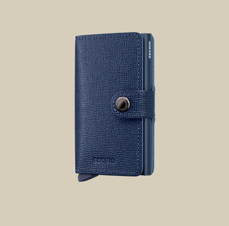 Secrid Portefeuille Secrid Miniwallet Crisple Navy