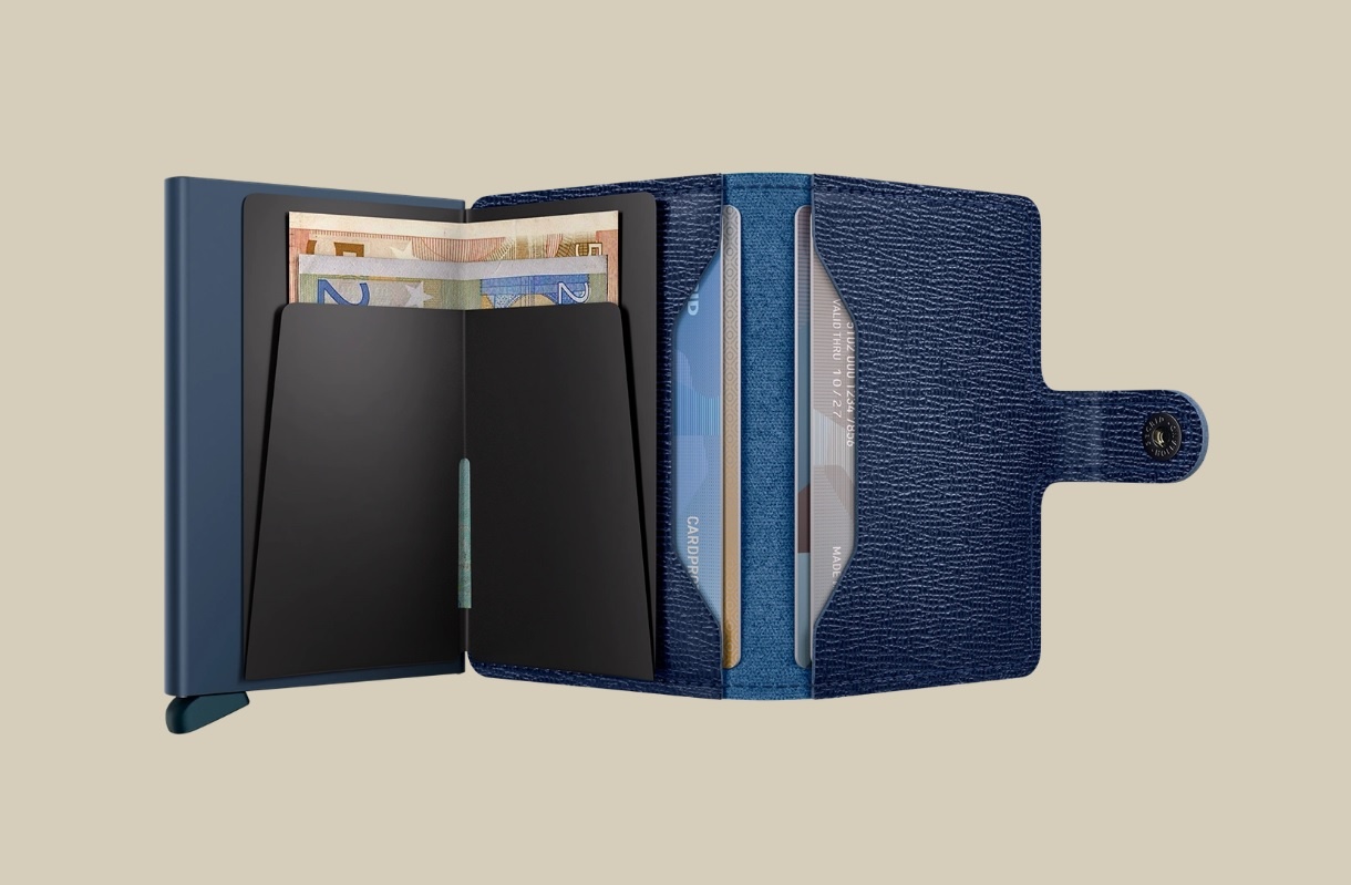 Secrid Portefeuille Secrid Miniwallet Crisple Navy