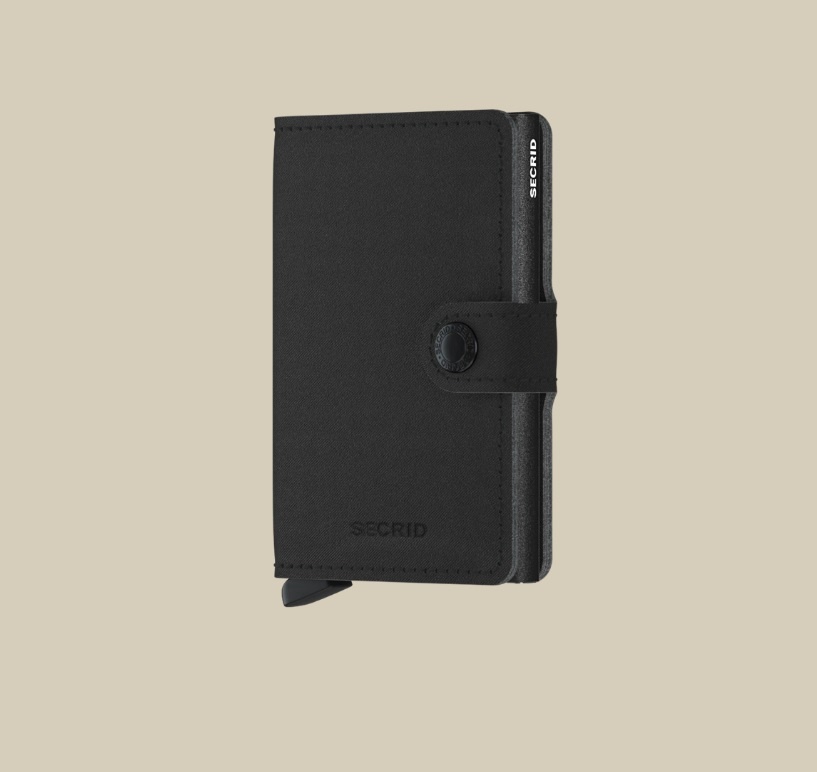 Secrid Portefeuille Secrid Miniwallet Yard Black