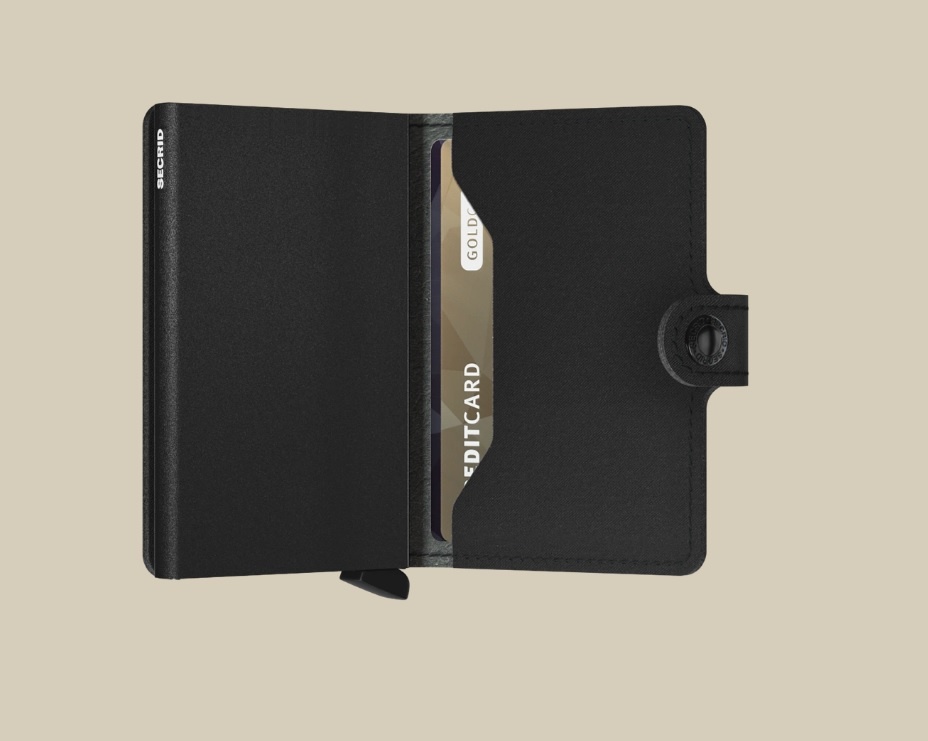 Secrid Portefeuille Secrid Miniwallet Yard Black