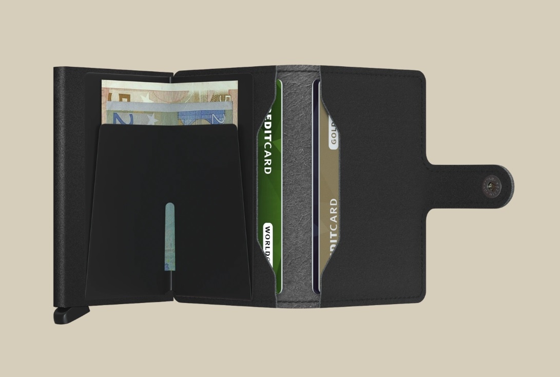 Secrid Portefeuille Secrid Miniwallet Yard Black
