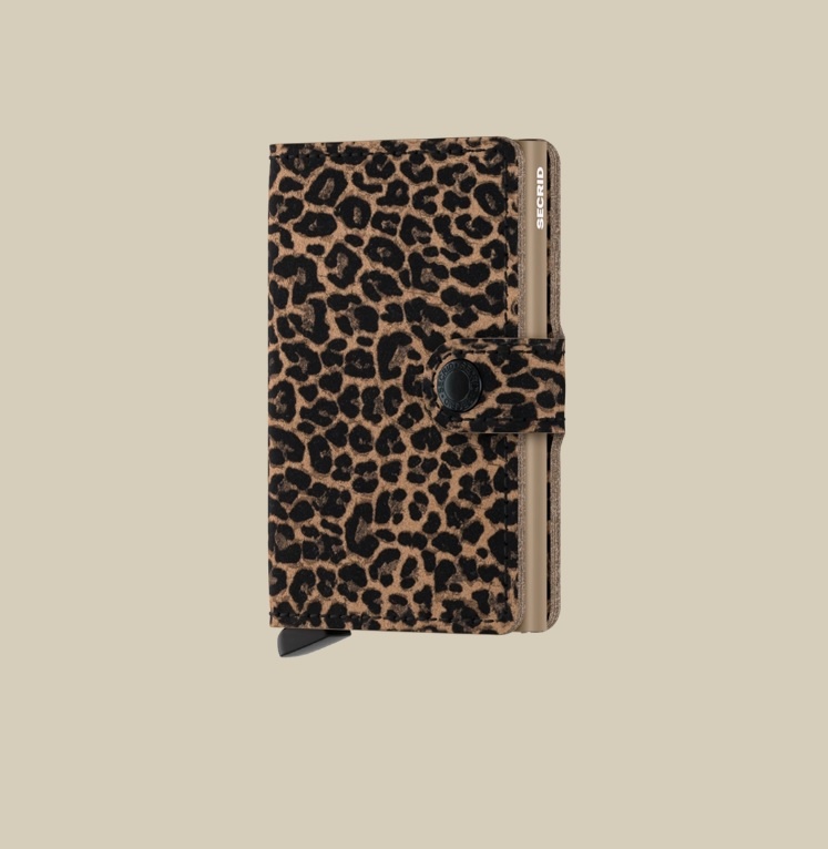 Secrid Portefeuille Secrid Miniwallet Leo Beige