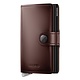 Secrid Portefeuille Secrid Premium Miniwallet Dusk Dark Brown +