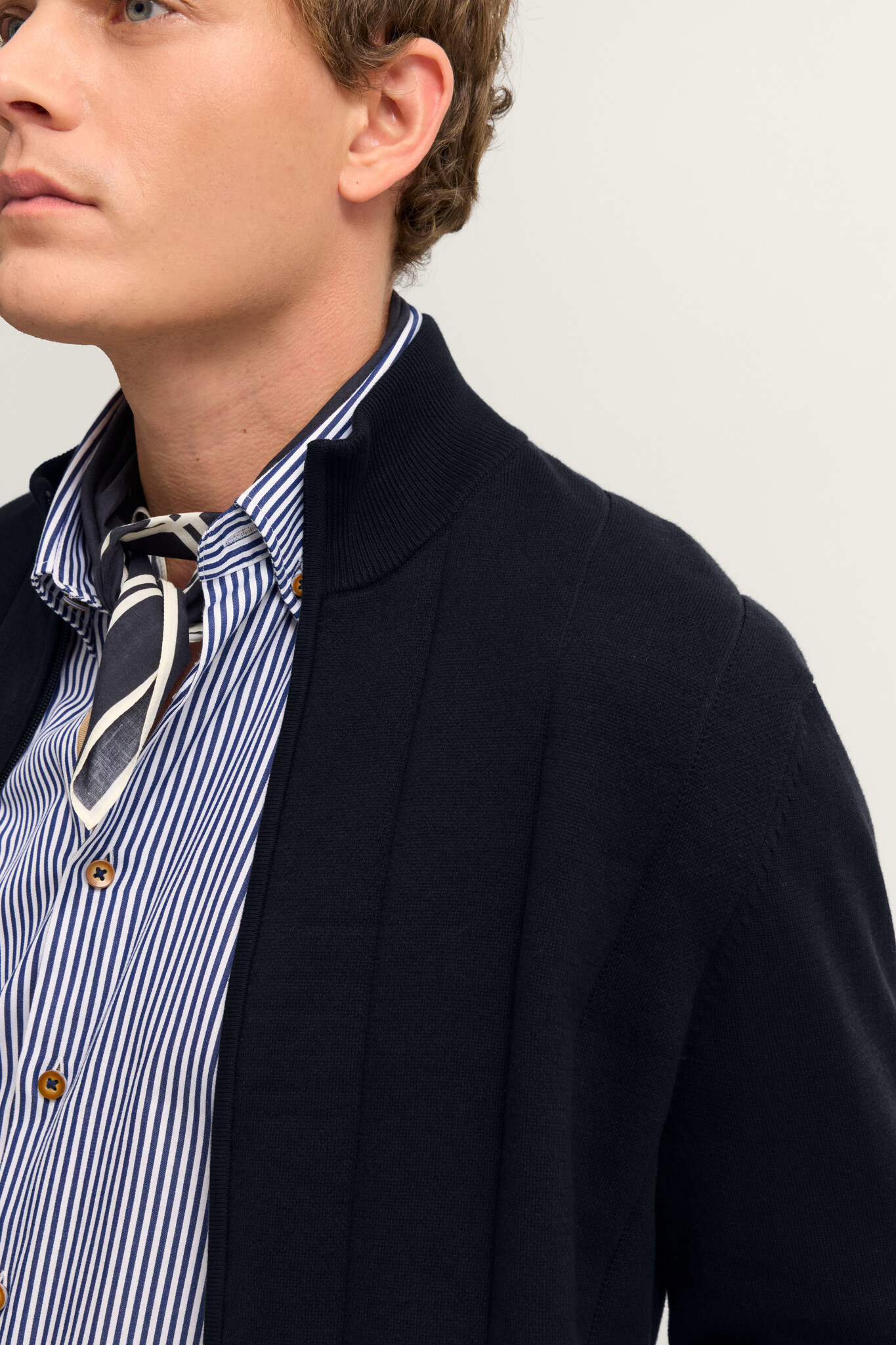 Bugatti Knitwear Bugatti 7600-15571E-390