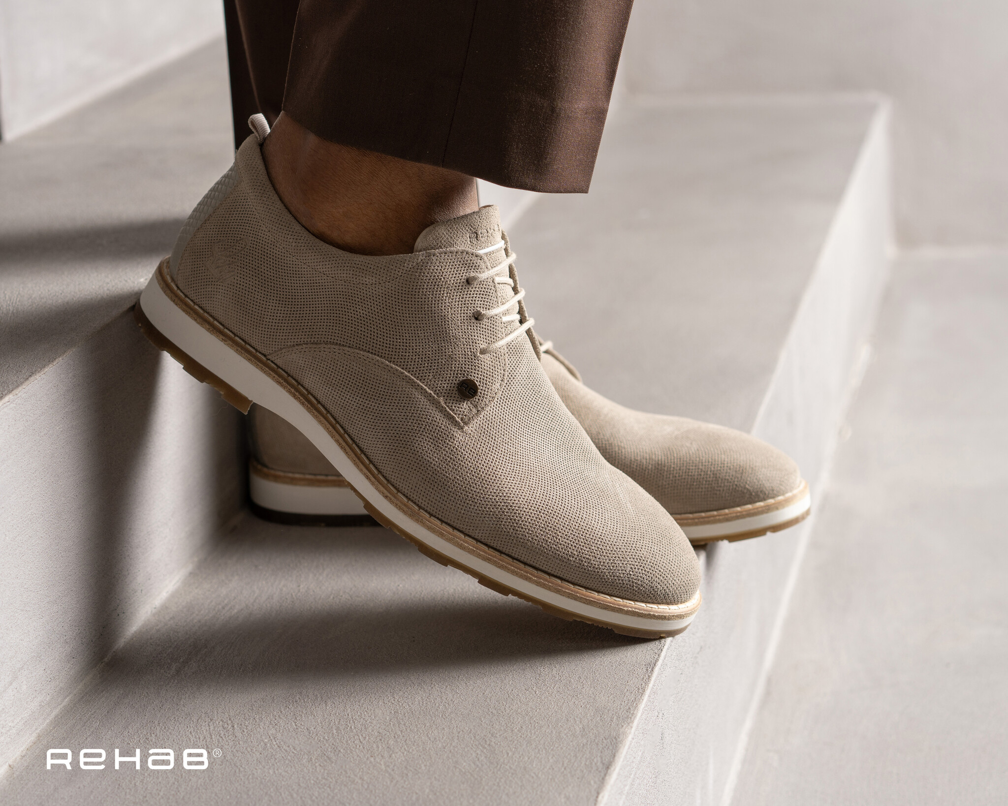 Rehab Schoenen Rehab 2412-293115-5300 POZATO SUE WEAVE 5300 KHKI