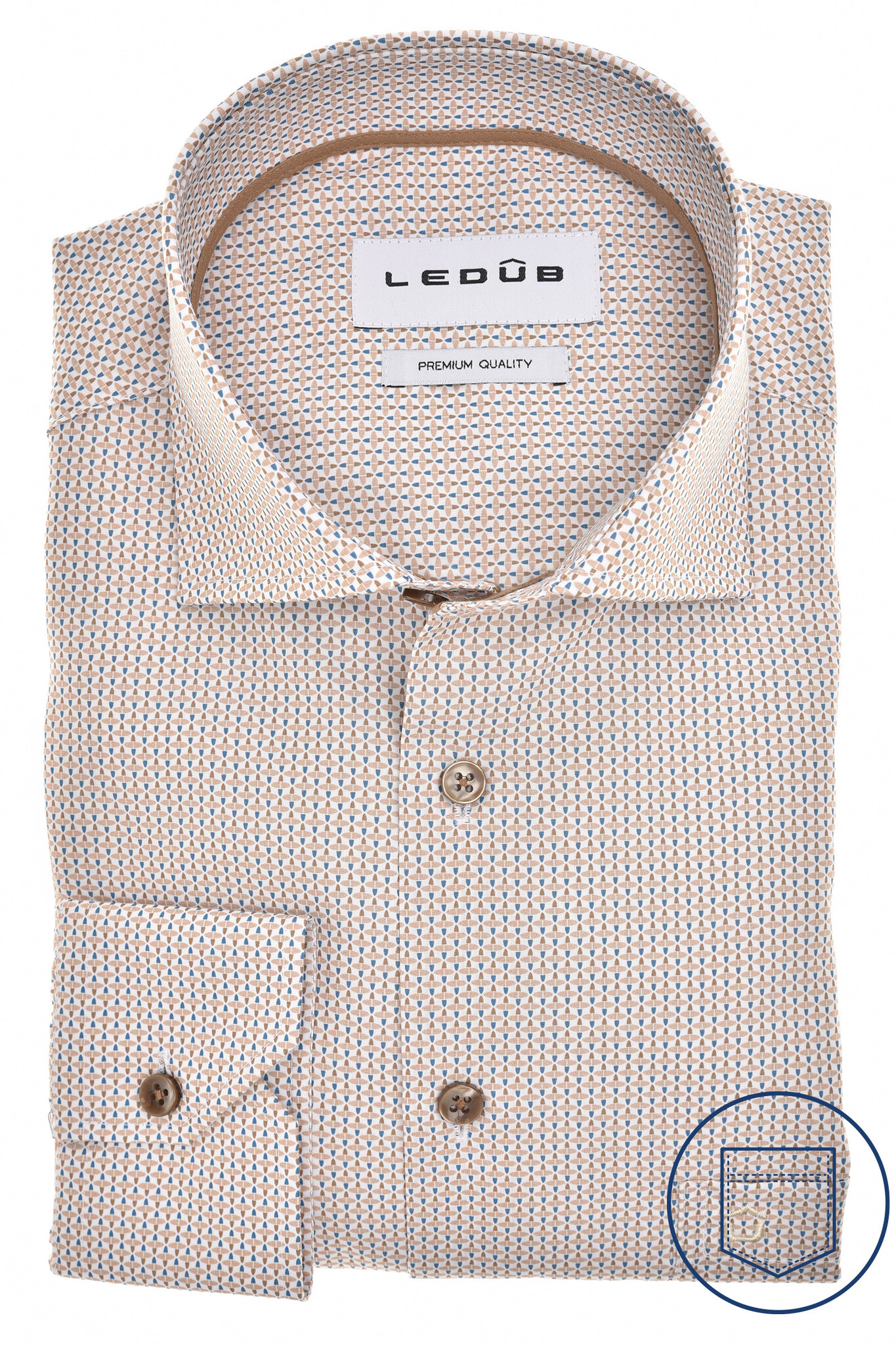 Ledub Hemd Ledub 0143280-630-645-000