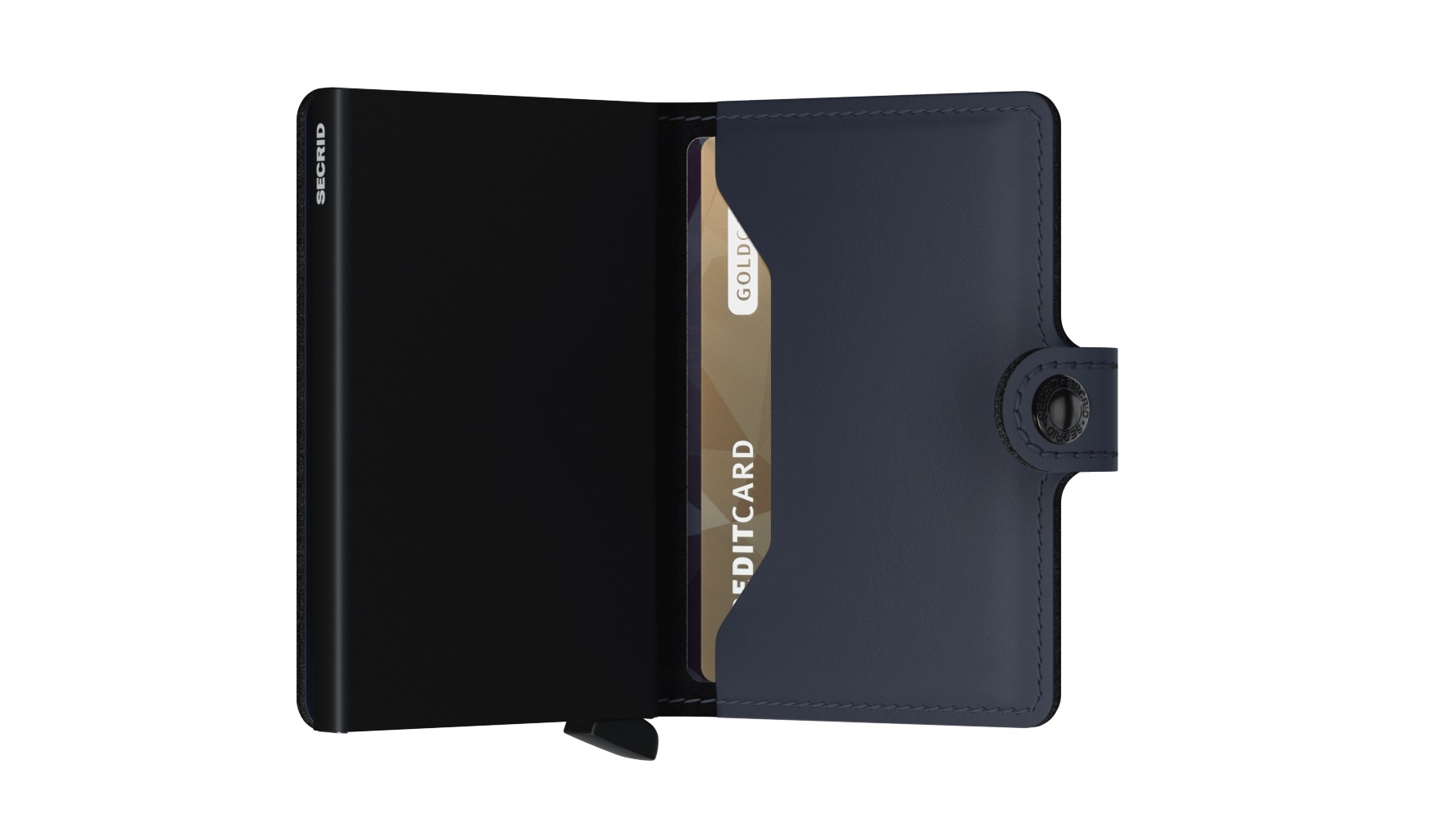 Secrid Portefeuille Secrid Miniwallet Matte Nightblue