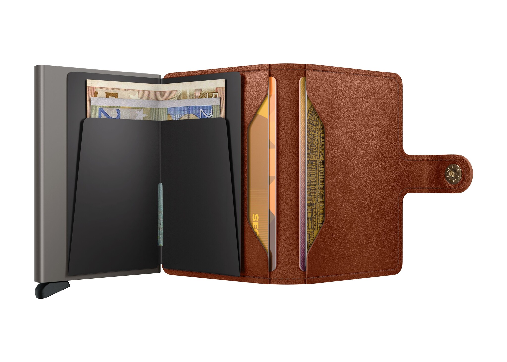 Secrid Portefeuille Secrid Miniwallet Texano Saddle