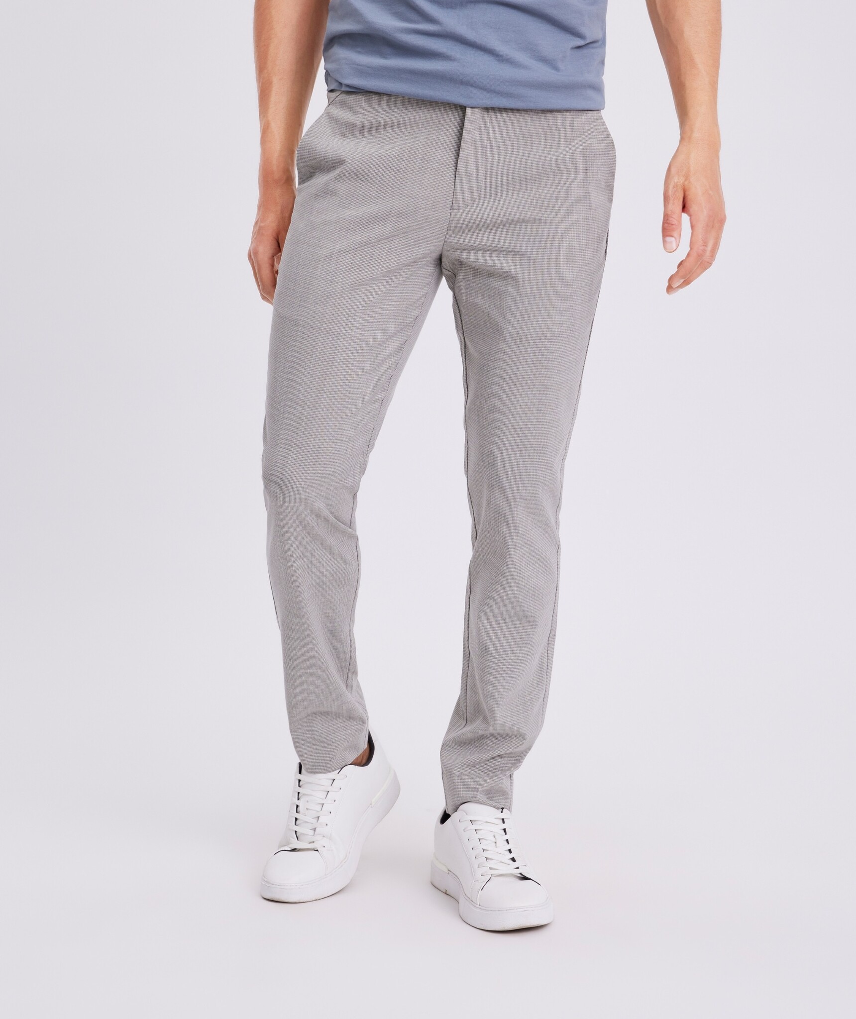 Plain Broek Plain 40300 JOSHPL 570 LIGHT ARMY MINI GRID