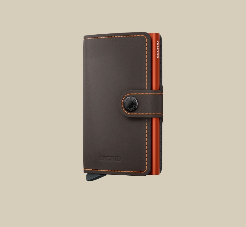 Secrid Portefeuille Secrid Miniwallet Matte Truffle