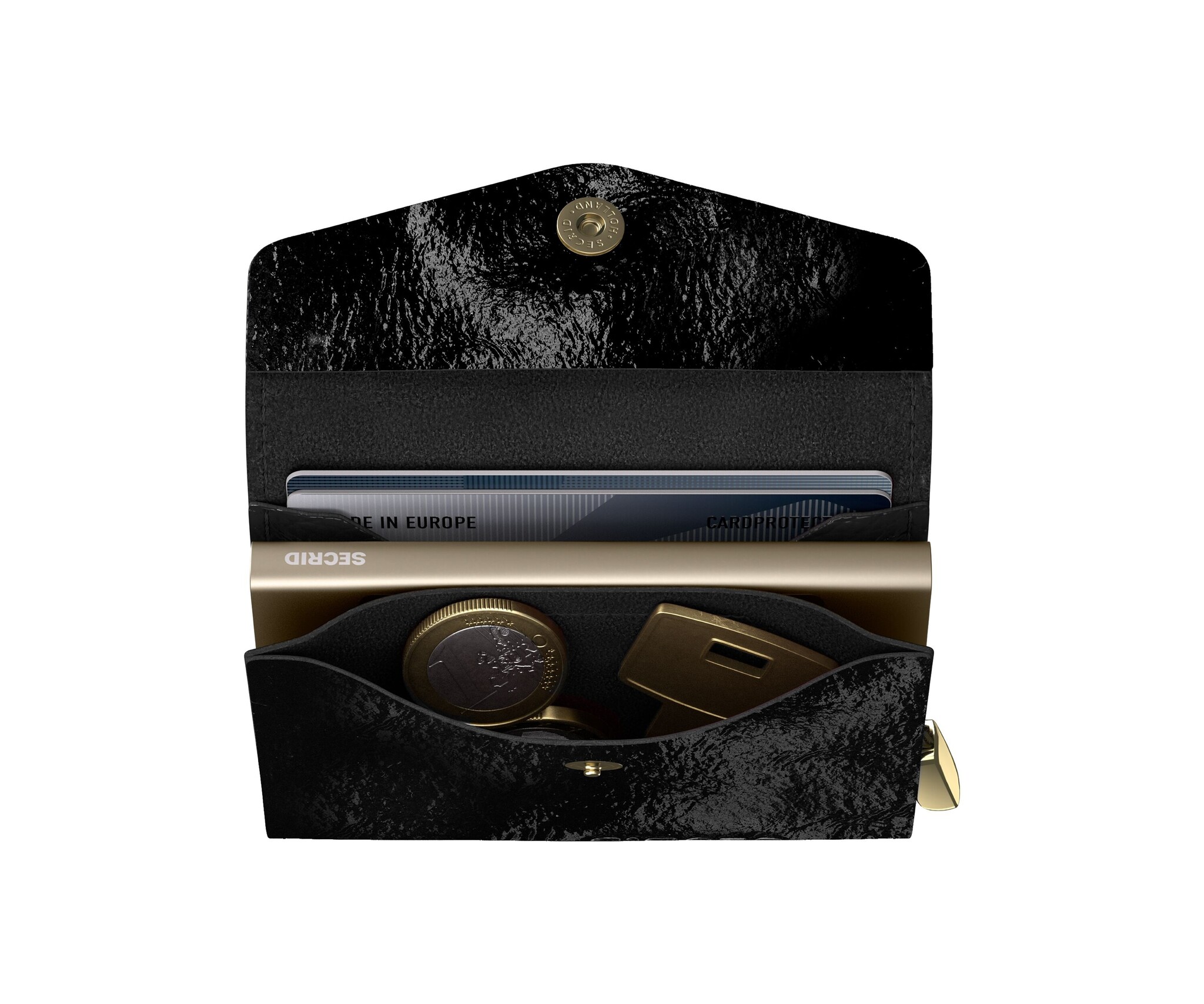Secrid Portefeuille Secrid Premium Envelope Naplak Black +
