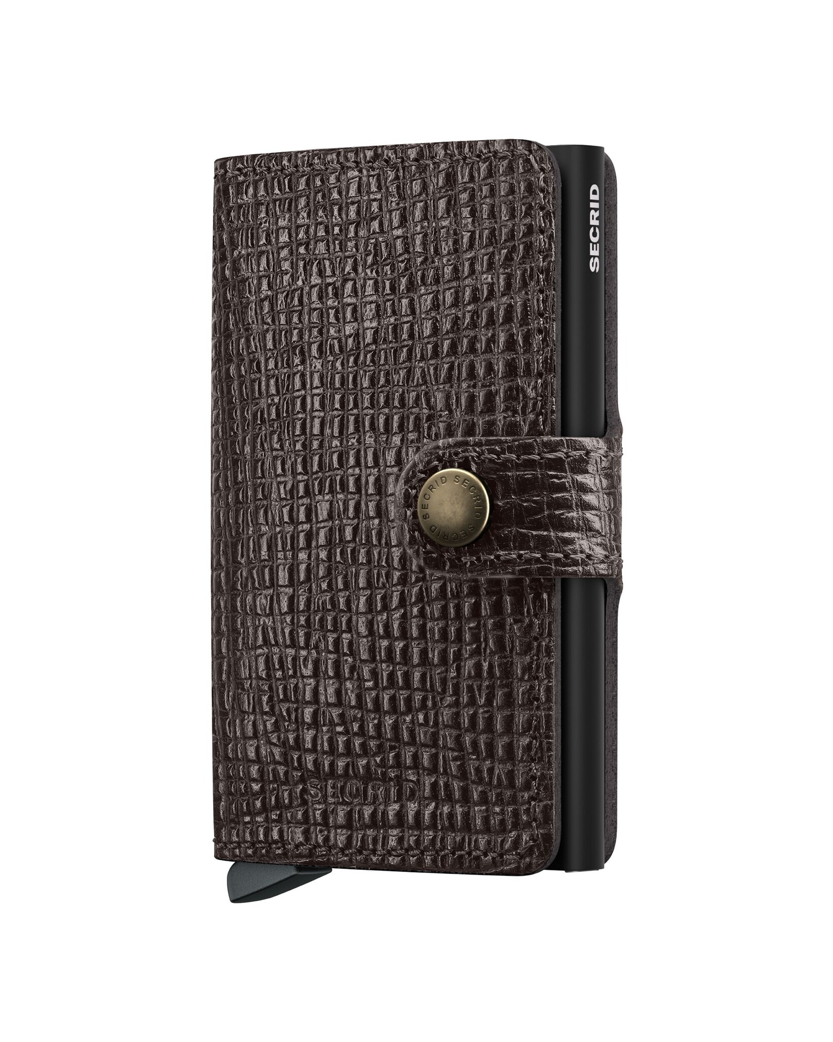 Secrid Portefeuille Secrid Miniwallet Palmellato Brown