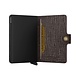 Secrid Portefeuille Secrid Miniwallet Palmellato Brown