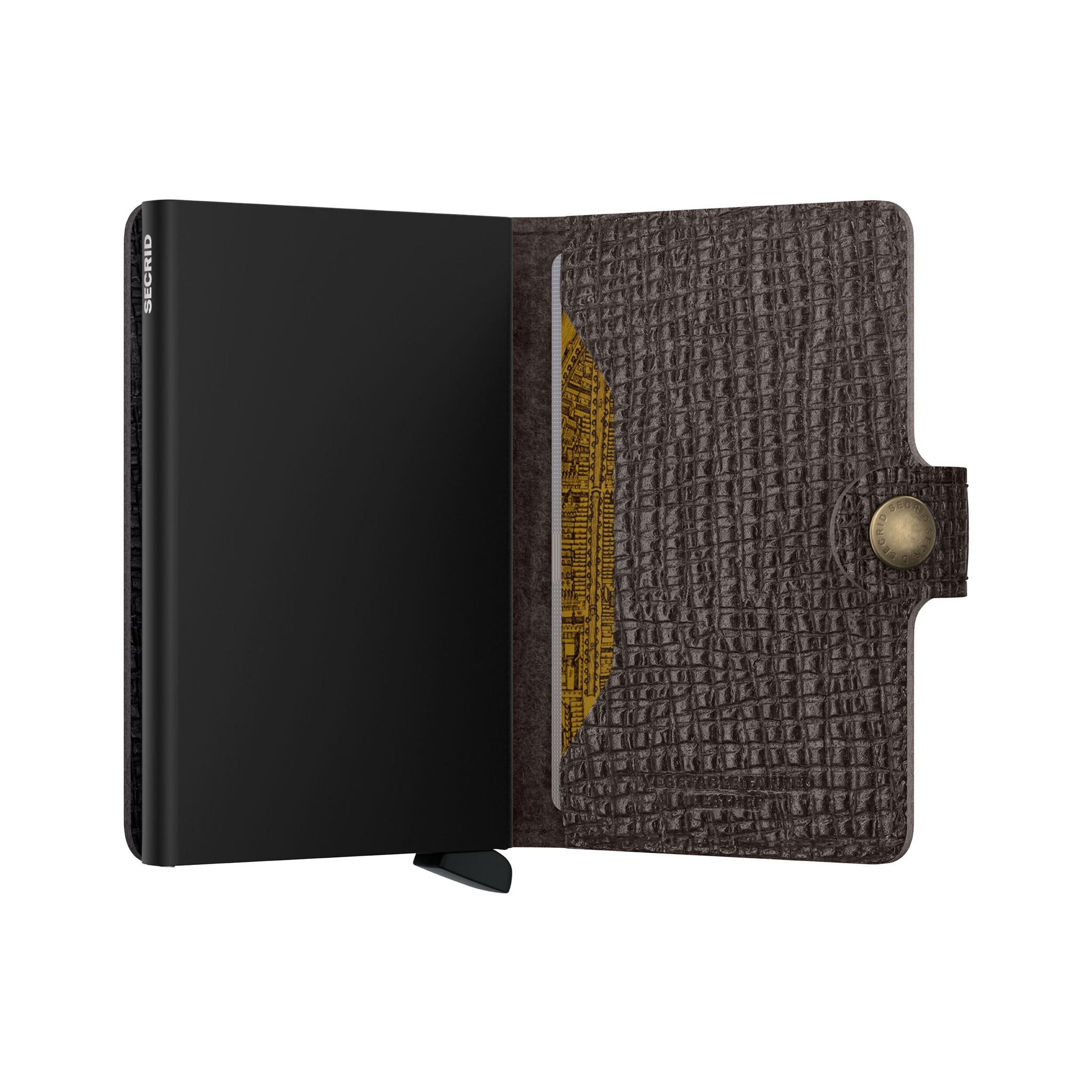 Secrid Portefeuille Secrid Miniwallet Palmellato Brown