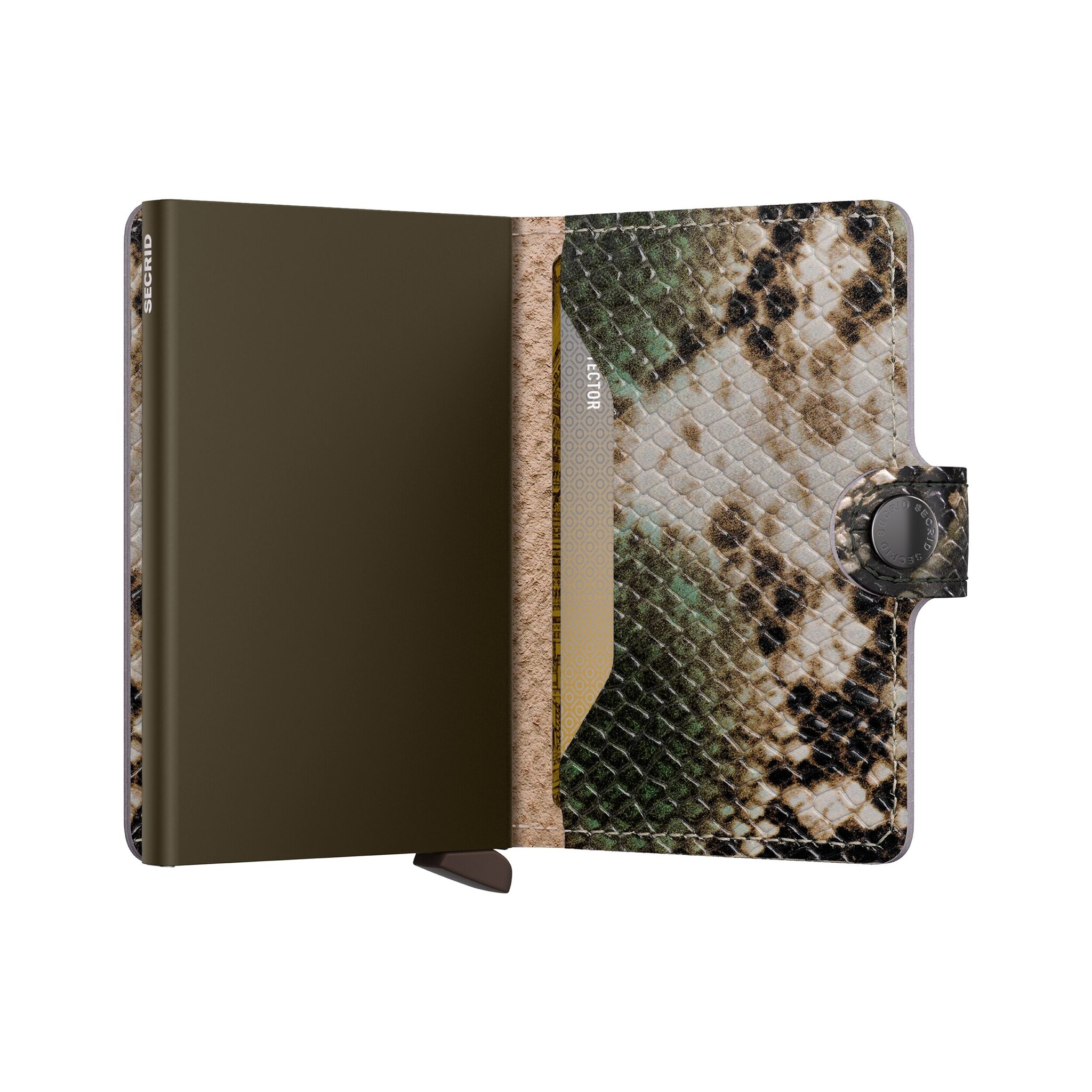 Secrid Portefeuille Secrid Miniwallet Serpent Green