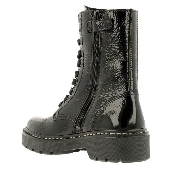 Biker Boots Black AON523E6L_BKPTKB