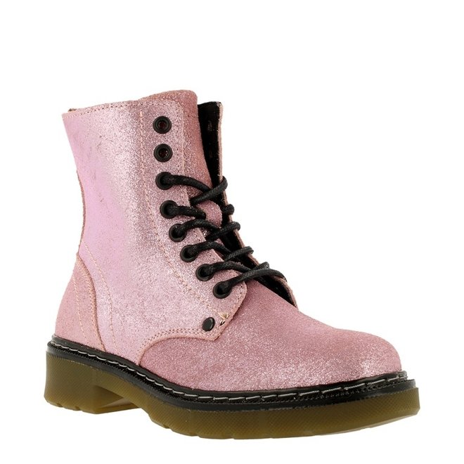 Biker Boots Pink AOL501E6LGPIGLKB