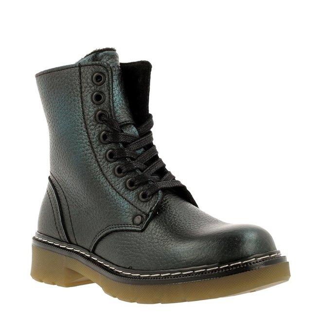 Biker Boots Green AOL501E6LGPETRKB