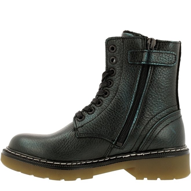 Biker Boots Green AOL501E6LGPETRKB