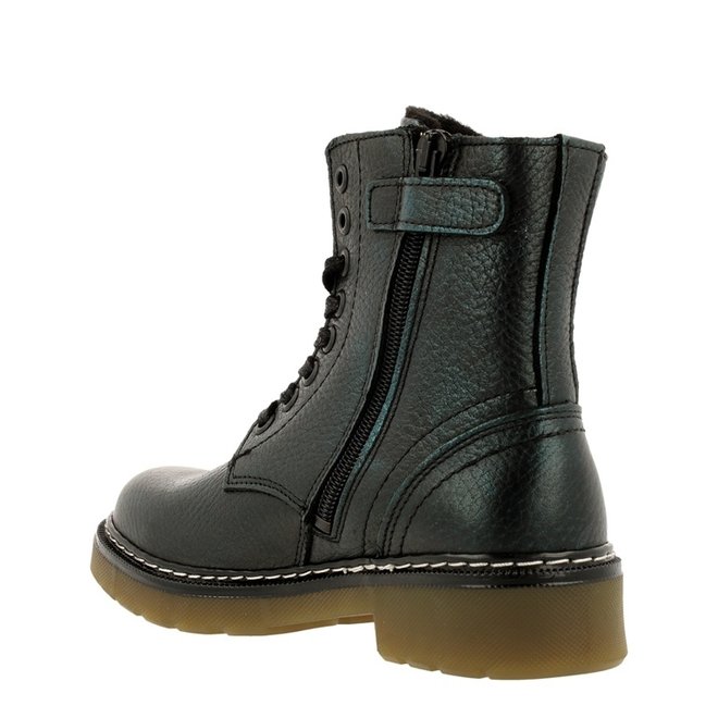 Biker Boots Green AOL501E6LGPETRKB