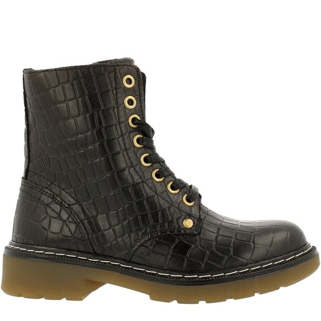 Biker Boots Black AOL501E6LCBLCRKB