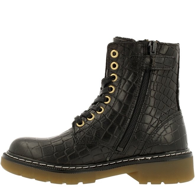 Biker Boots Black AOL501E6LCBLCRKB