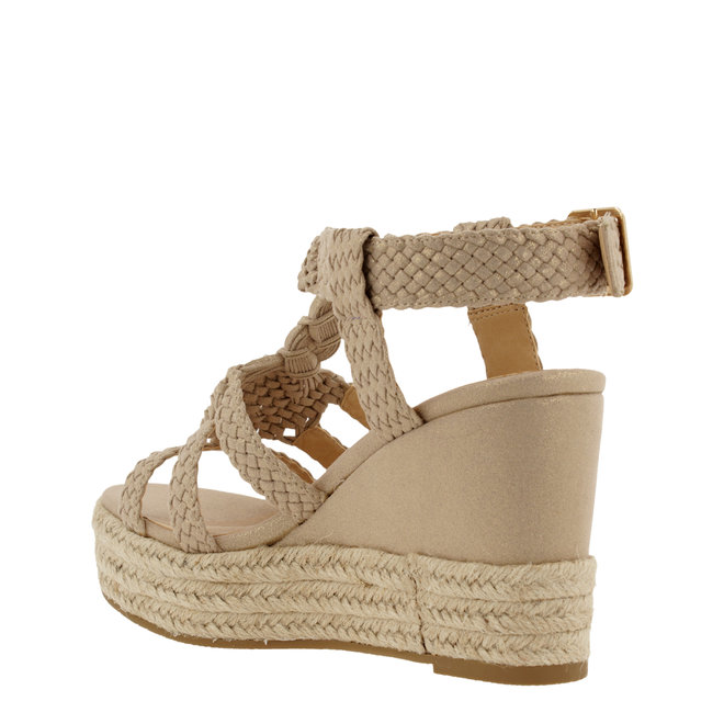 Wedge Heel Beige 175018F2T_PLTNTD