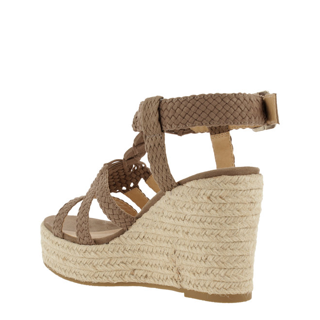 Wedge Heel Taupe 175018F2TATAUPTD