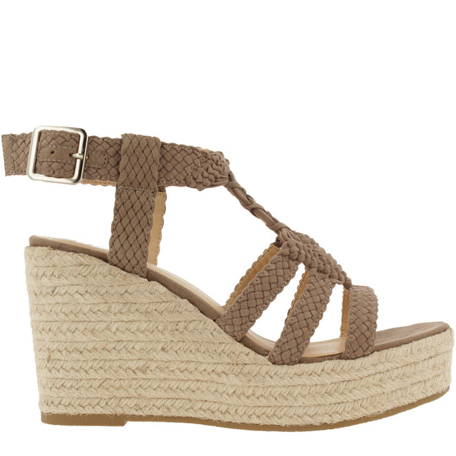 Wedge Heel Taupe 175018F2TATAUPTD