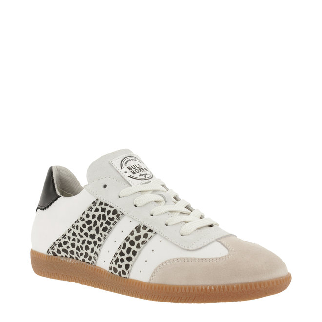 Sneaker Wit met Zwart Wit Print 930000E5L_OFBKTD