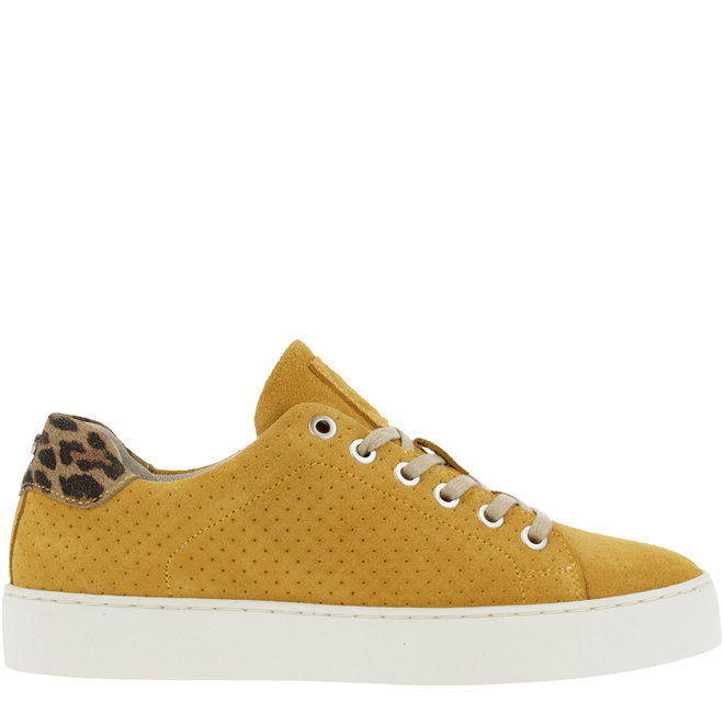 Sneaker Gelb mit Leoprint 962065E5C_YEBRTD