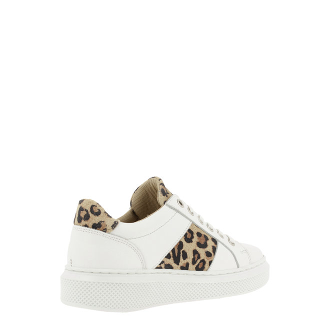 Sneaker Wit met Panterprint ALG001E5L_WNATKB