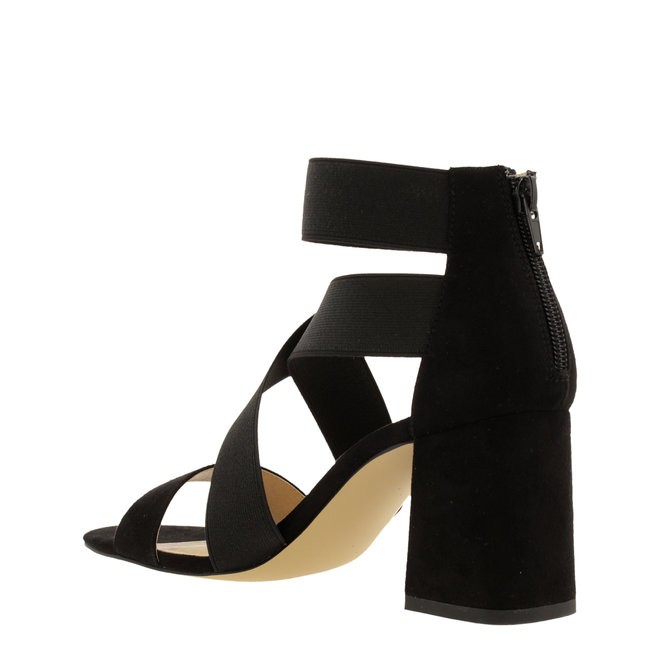 Sandal with Heel Black 041500F2T_BLCKTD