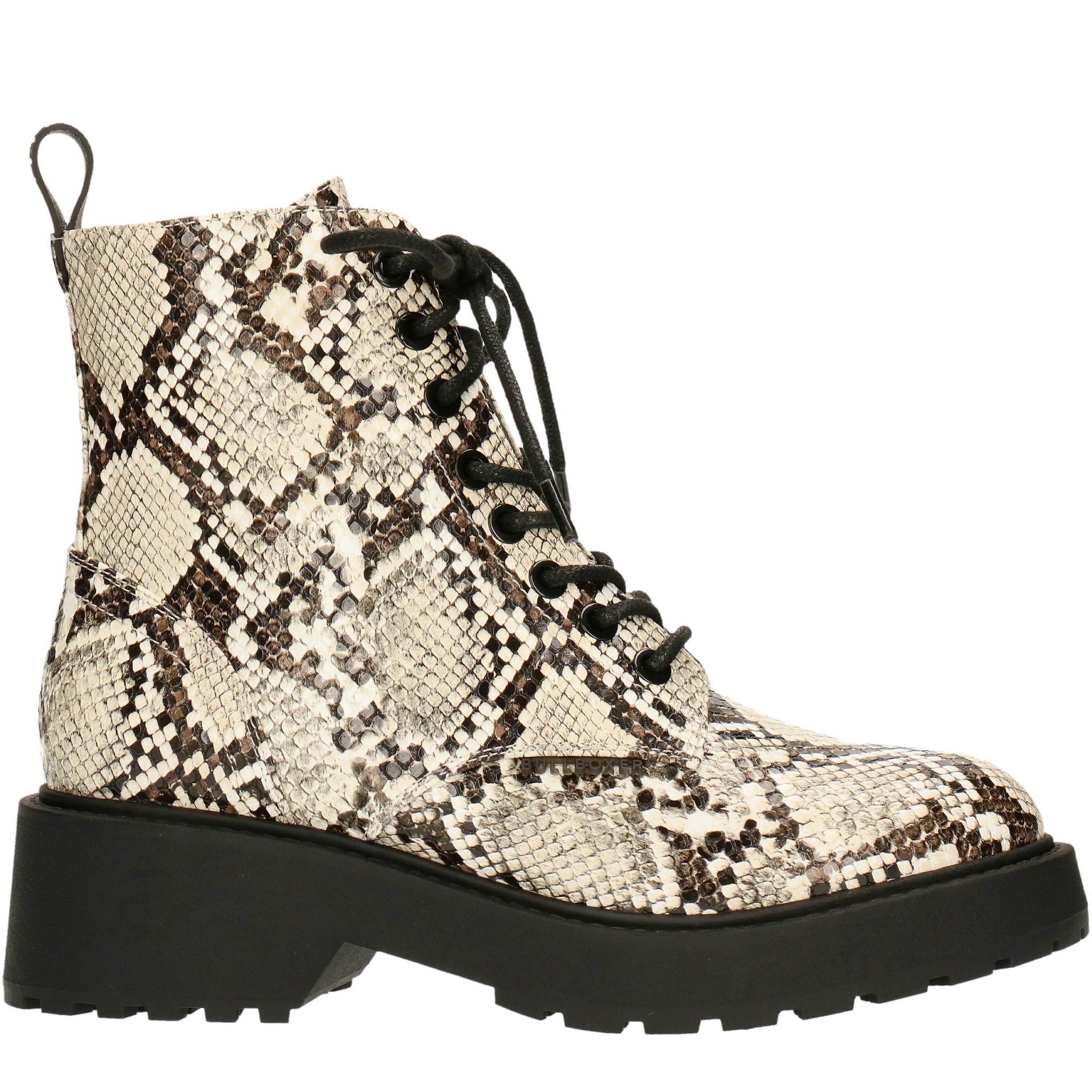 snake biker boots