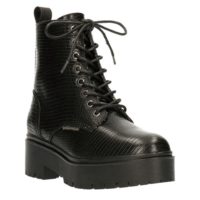 Biker-Boots Schwarz 129500F6S_BKRPTD