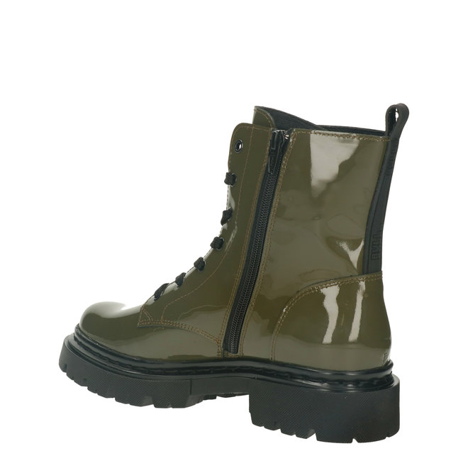 Biker Boots Green 610504E6L_MLTRTD