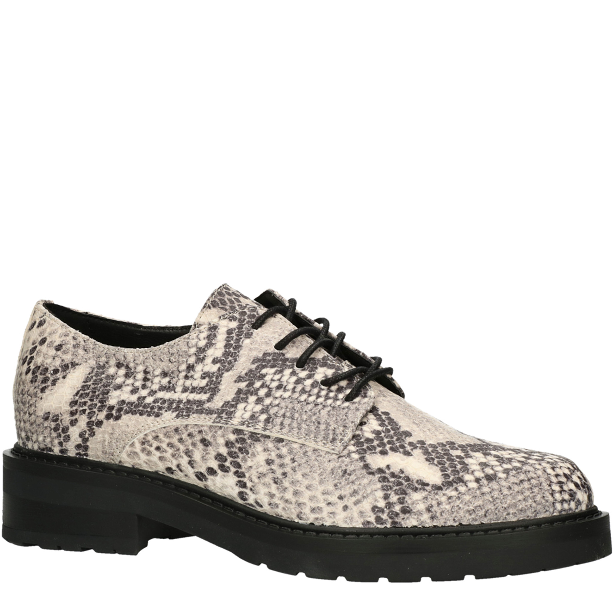 Bullboxer Lace up Shoes Snake Print 