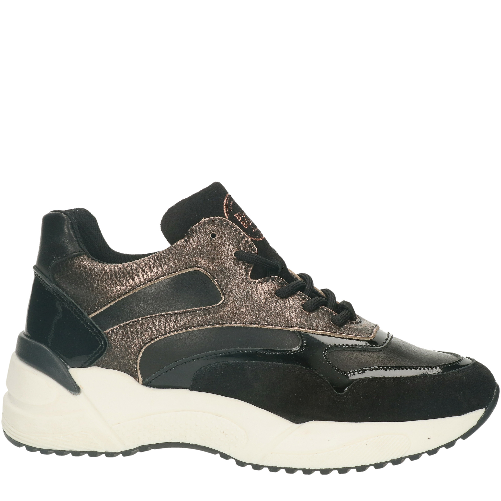 moed Door Soepel Sneakers Zwart 750000E5L_BKBRTD - Bullboxer