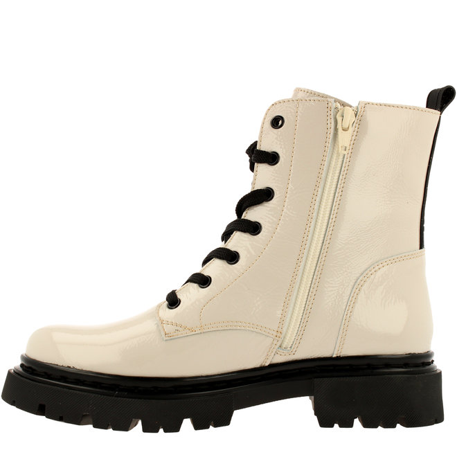 Biker Boots White 610504E6LCOFBKTD